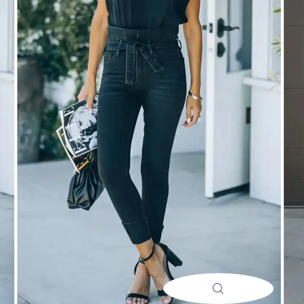 Vici black paper bag jeans - Picture 2 of 6